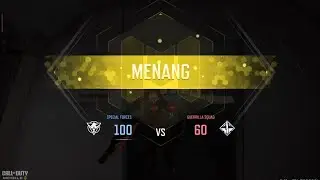 Pak Dooo | CODM Indonesia | 10 Vs 10 TDM - TERMINAL | 100 : 60 | CLAN WAR | NOCOMMENTARY‼️