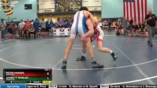 Cadet Men 152 Peter Hansen Wisconsin Vs Garrett Pavelko Minnesota