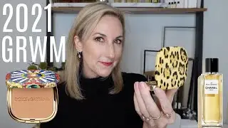 HELLO 2021!  GRWM USING NEW LUXURY MAKEUP | MONIKA BLUNDER COVER | DOLCE & GABBANA | 31 RUE CAMBON!