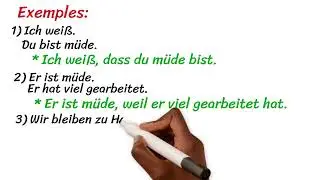 Nebensätze mit dass, weil und wenn