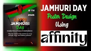 Jamhuri Day 2025: Poster Design.