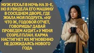 Муж ушёл в новогоднюю ночь… Но увидев его машину во дворе, я поняла страшную правду.. 