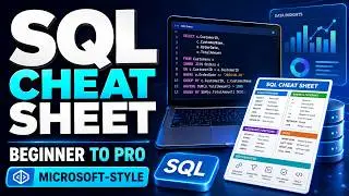 SQL Cheat Sheet: Learn SQL Fast from Beginner to Pro