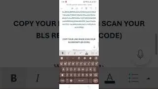 BLS QR CODE SOLUTION| ITALIAN STUDY VISA QR CODE SOLUTION| TRACKING PROBLEM SOLUTION| 
