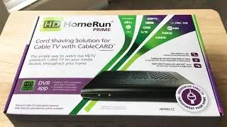 HD HomeRun Prime Solution for Cable TV With CableCARD Unboxing