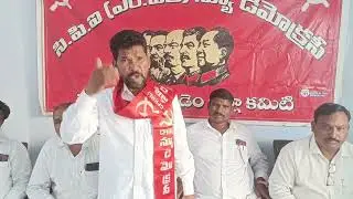 CPI ML NEW DEMOCRACY STATE LEDER A MADHU...