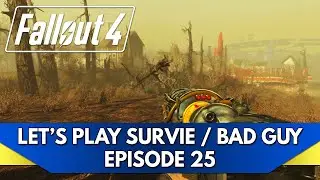 Fallout 4 Gameplay FR : Let's Play Survie / Bad Guy - Episode 25, retour &agrave;... la Mer Luminescente !
