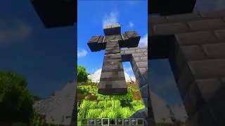 Epic Statue ⚔️ Minecraft #shorts #minecraft #4k