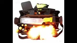What does an electrician's tool bag look like?