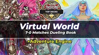 Virtual World Deck 2022 Adventure Token 🔥 Yugioh Top Decks Dueling Book Duels