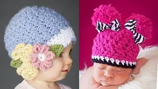 Gorro infantil de crochet con estilo elegante y c&oacute;modo para toda ocasi&oacute;n