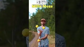 The most popular juggling trick - Mills Mess 3 ball