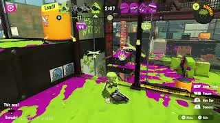 よよし(-_-) using Bloblobber in Tower Control @ Bluefin Depot to get 20 splats and 3 assists.