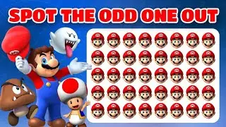 Find the odd emoji out Mario part 2/mario edition/@quizzlemania/