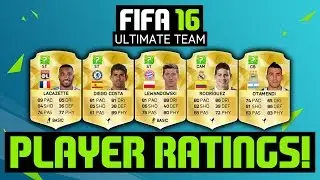 FIFA 16 POTENTIAL PLAYER RATINGS! LEWANDOWSKI, COSTA, LACAZETTE & MORE (FIFA 16 ULTIMATE TEAM)