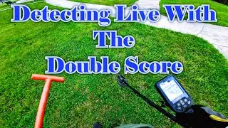 Detecting Live with the Double Score #sc24 #doublescore #newcoil #noktametaldetector #treasure