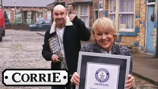 Corrie Gets The Guinness World Record For The Longest Running Soap on TV! | Coronation Street