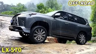 百萬豪華SUV Lexus 570雨天4X4越野！ #offroad #lx570 #lexus