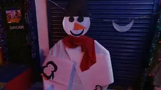Christmas Celebrations at Borivali I.C.Colony (Night View)