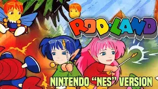 So... I Hear This Is Like Bubble Bobble [Rod Land, NES, Retro-Bit] #vtuber #envtuber