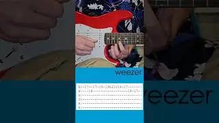 Wheezer's Buddy Holly riff + Guitar Tab