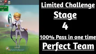 Lords Mobile limited challenge darkness calls stage 4|Dark follower stage limited challenge stage 4