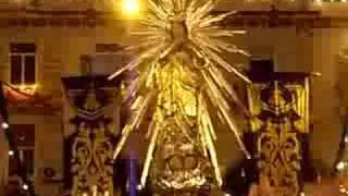 The Statue of Maria Bambina in Senglea (Malta)