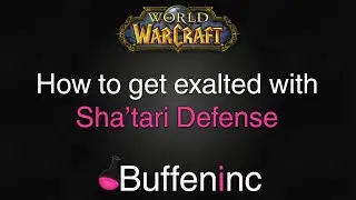 How to get Exalted with Sha'tari Defense