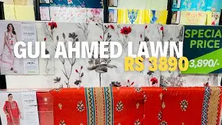Gul Ahmed Lawn Sale 3890 Special Price | Latest Collection 2025