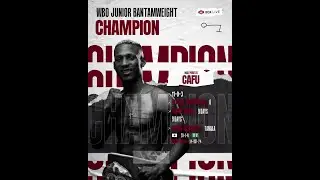 👑 Champion Of The Day - 🥊 Phumelele Cafu 🇿🇦 (11-0-3) - 🏆 WBO World Junior Bantamweight