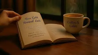 This Rose Gold Latte Will Calm Your Soul | Cinematic Coffee Ritual