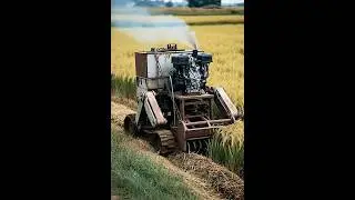 Old-School Farming Machine Still Works Perfectly!#shorts