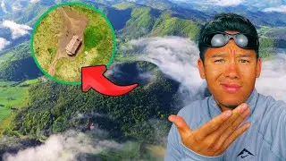 “Entré al CRÁTER de un volcán DORMIDO… y encontré una ERMITA dentro”.
