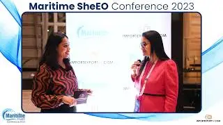 Sanjam Sahi Gupta at Maritime SheEO Conference 2023