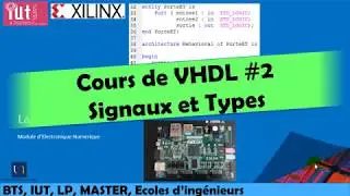 Cours de VHDL #2. Signaux et Types