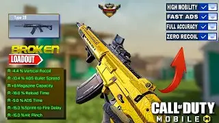 Best TYPE 19 Gunsmith For COD Mobile // Fast ADS + No RECOIL // Call Of Duty: Mobile #codm