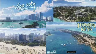 All GTA 6 Screenshots You Can Use For Mapping - The map is enormous - 4K - GTA VI