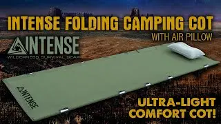 CH Kadels: Intense Folding Camping Cot makes camp sleeping easy!