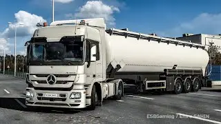 Scenic Driving on the Euro Truck Simulator 2 Roads with Actros MP3 1844  - Gameplay 4K