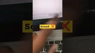 HP Elite Book 840 G3 Series Laptop Sound Audio Not Working Problem#macnitesh#2025short
