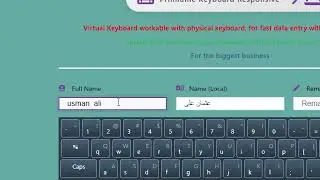 touch screen keyboard html css javascript-automatic