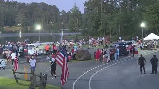 The city of Meridian celebrates the 4th of July at Bonita Lakes
