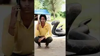 Papa par saap 🐍 ka hamla 😢😭 Bhakt or Bhagwan #shorts #bhakti #mahadev #papa