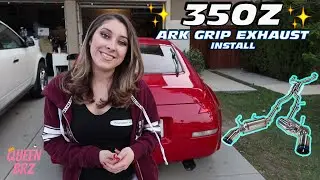 350Z ARK GRIP EXHAUST INSTALL