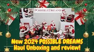 NEW 2024 Christmas Possible Dreams Santa Haul, Unboxing & Review!