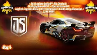 Asphalt Legends Unite | Drive Syndicate 14 Side Story Showcase | PS5 Silm Gameplay Stream🔥🏁