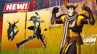 Gildhart Skin Gameplay(January 2023 Crew Pack) Fortnite
