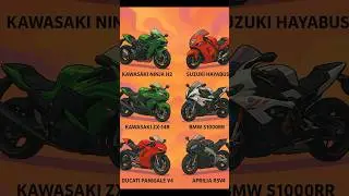 The Fastest Motorcycles in the World! 💨 TOP 6 Powerful Superbikes 2025 part-2#Supercars #Motorcycles
