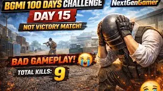 Day 15 in BGMI TDM | Bad Match but No Quit | NextGenGamer