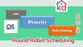 Round Robin Scheduling in OS in tamil/ KrishDev Technologies